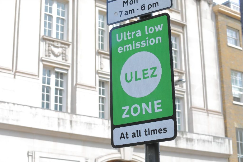 ULEZ signpost